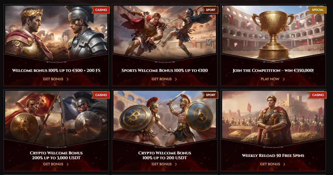 legiano casino bonus